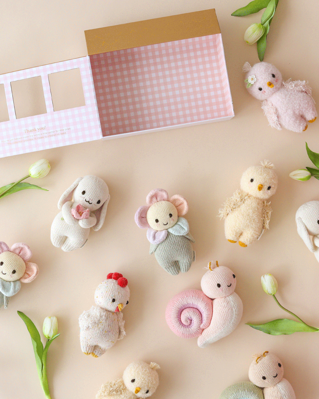 Baby bouclé chick (blush)