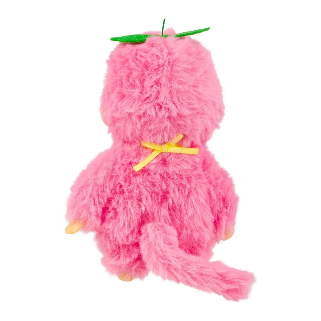 Monchhichi 5.5 Inch Fruit Colors Peach Pink Plush Doll Toy