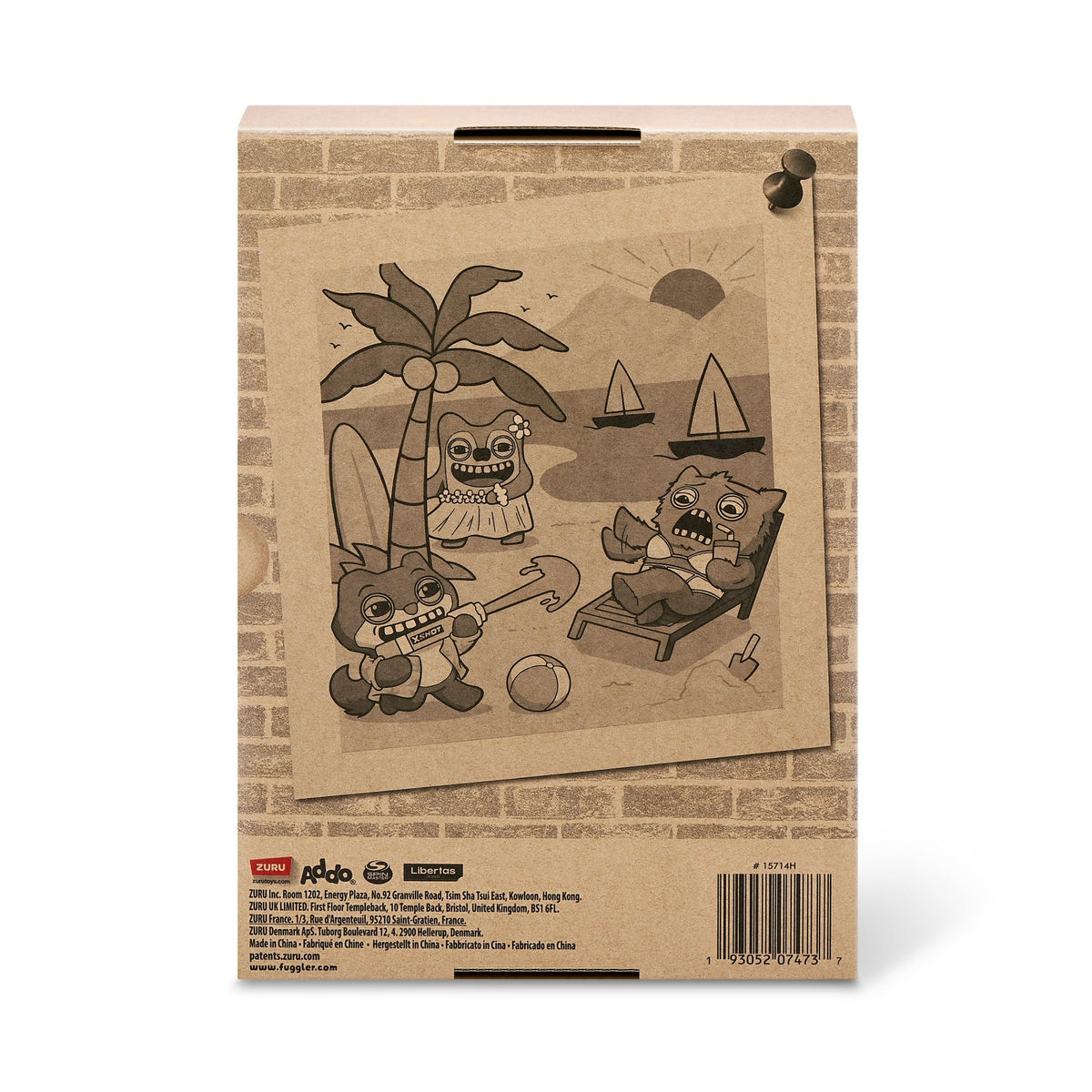 Zuru Fugglers 9 Inch Vacay Vibes - Mr. Buttons