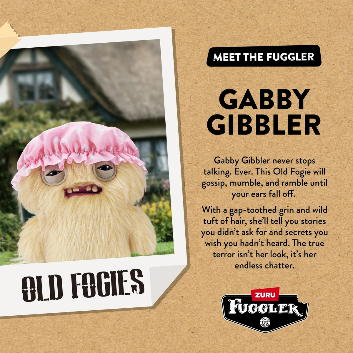 Zuru Fugglers 9 Inch Old Fogies - Gabby Gibbler