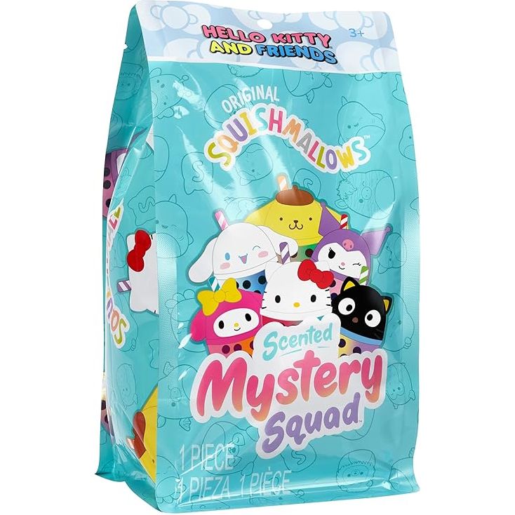 Squishmallow 5 Inch Hello Kitty and Friends Boba Scented Mystery Bag Plush Toy