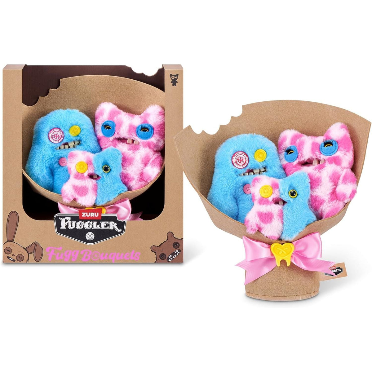 Zuru Fugglers Bouquet - Sasquooch, Stinkface, Squooshface