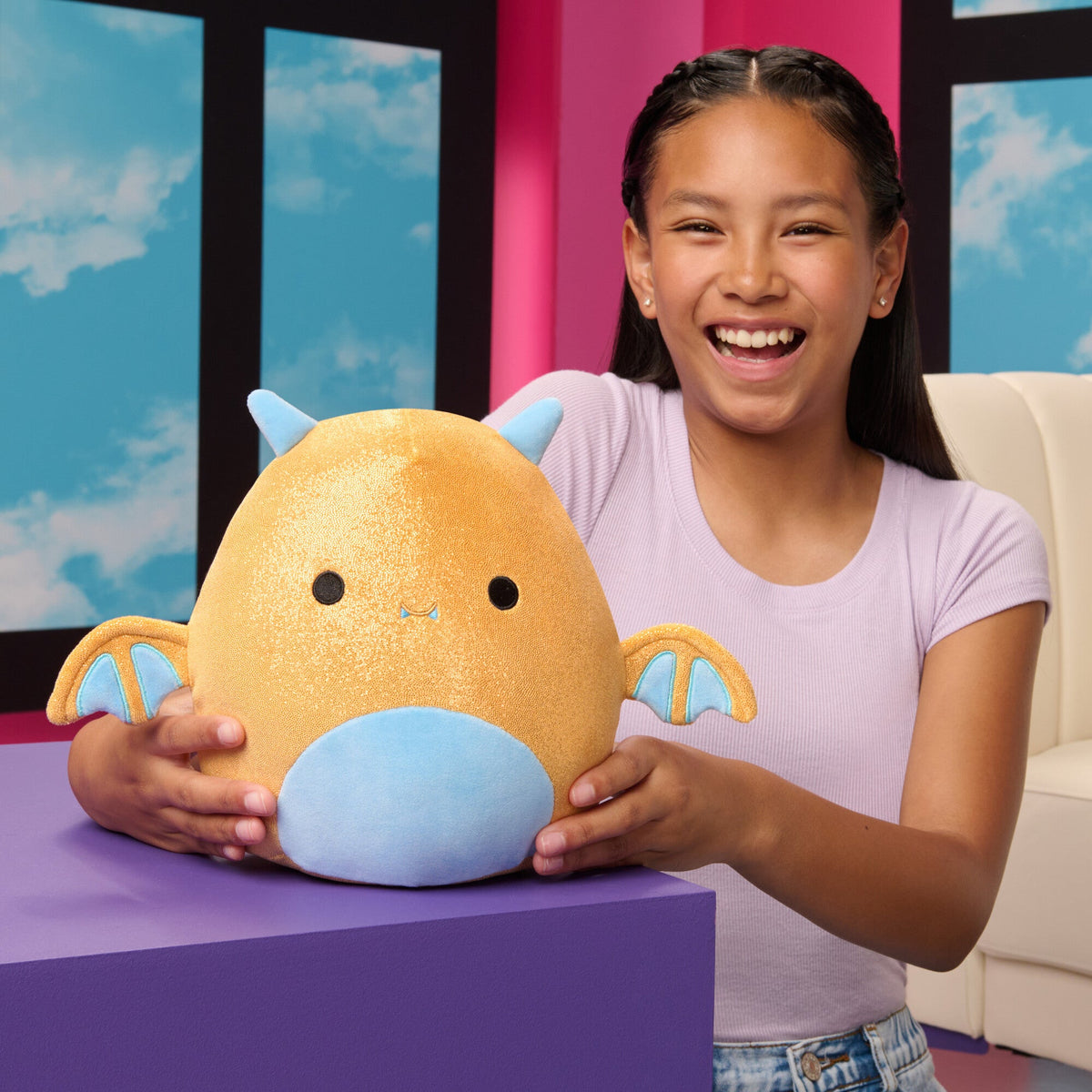 Adopt Me! 8-Inch Golden Dragon Plush