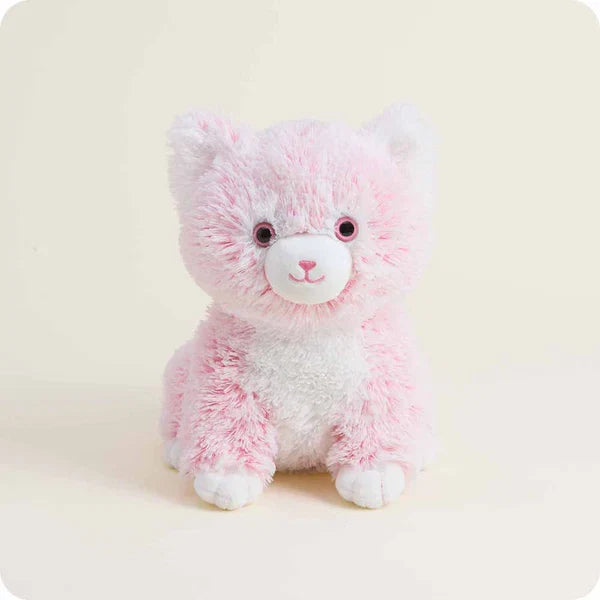 Warmies 13 Inch Pink Kitten Microwavable Plush Toy