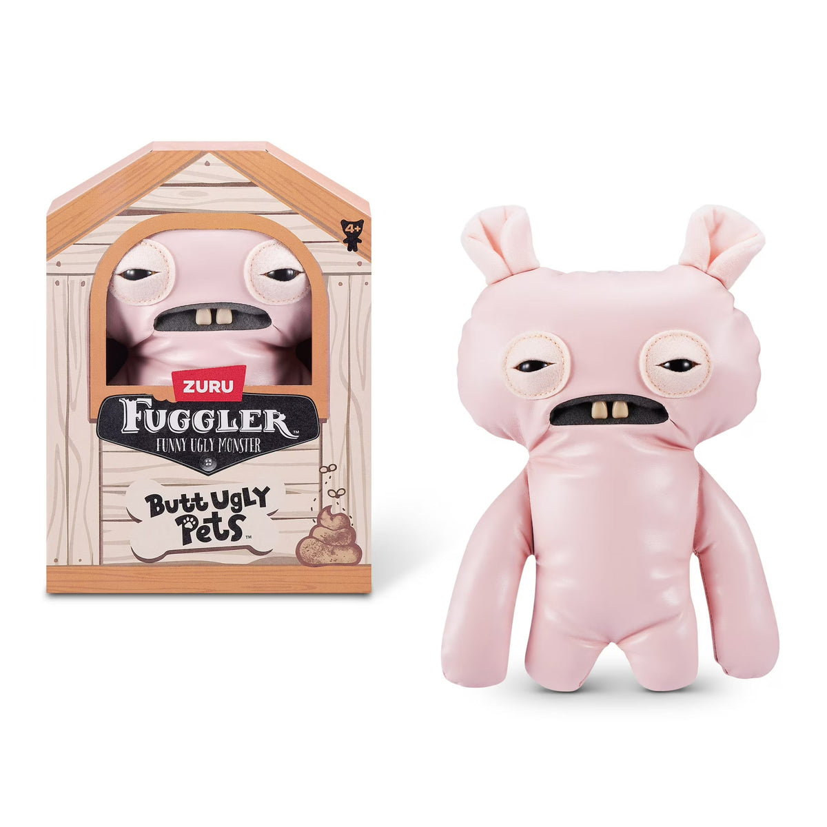 Zuru Fugglers 9 Inch Butt Ugly Pets - Uncladimir Tootin (Hairless Rat)