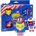 Zuru Fugglers America 250th Anniversary 2.5 Inch Collectible Vinyl Figure - 5 Pack
