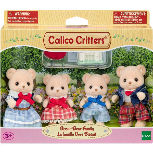 Calico Critters Biscuit Bear Family