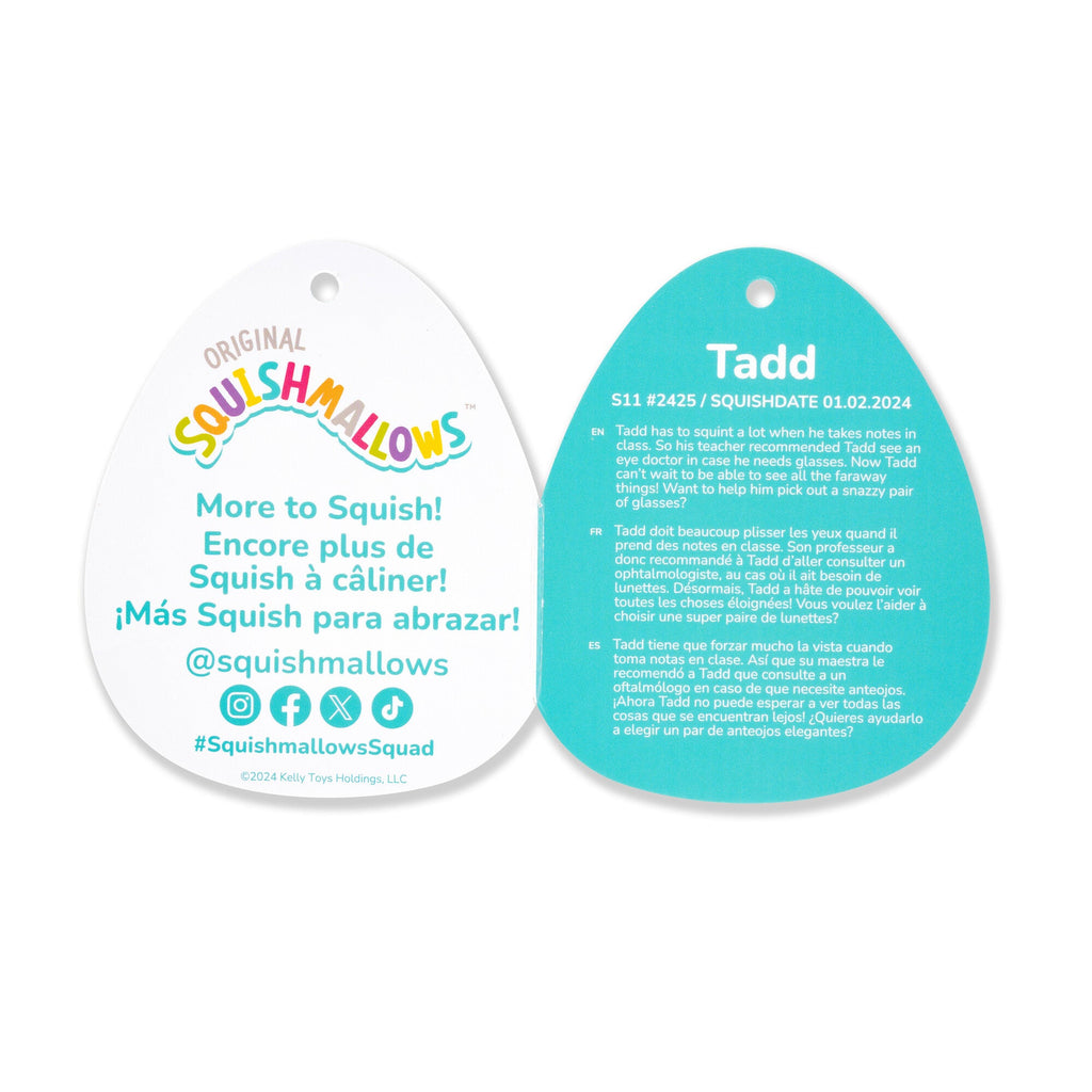 11-Inch Tadd the Frosted Pumpkin Donut with Orange Drizzle
