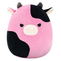 8-Inch Pollyanna the Black and Pink Cow