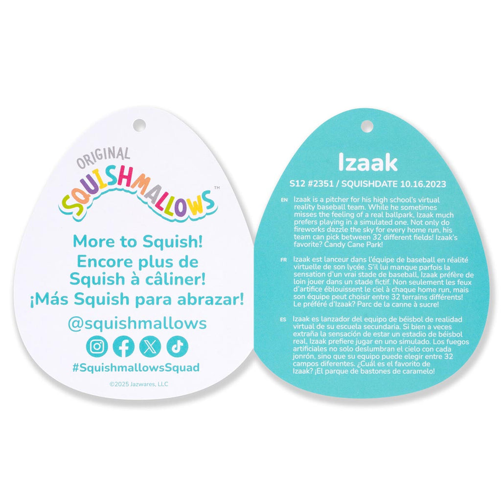 12-Inch Izaak the Blue Slushy