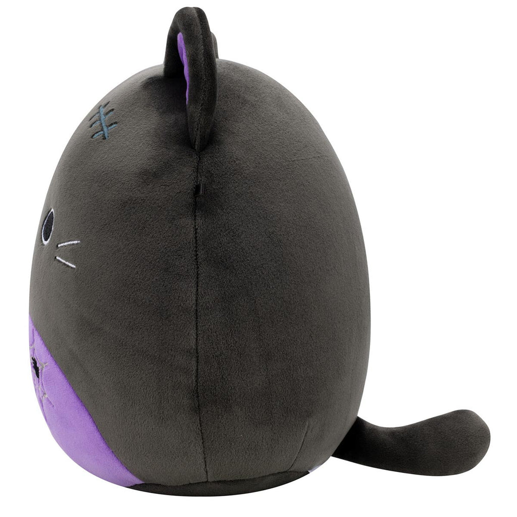 Autumn the Black Cat with Purple Belly