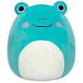 12-Inch Ludwig the Teal Frog with Mint Green Belly