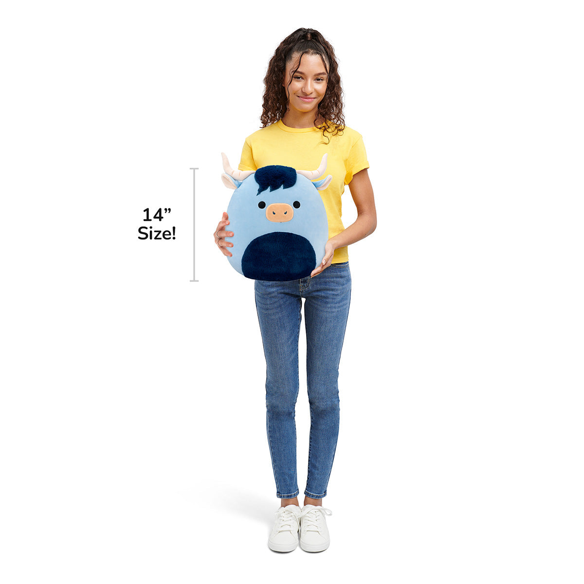 14-Inch Toro the Blue Highland Cow