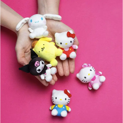 Sanrio Hello Kitty 3 Inch Micro Teenies Plush Toy - Hello Kitty in Red Outfit