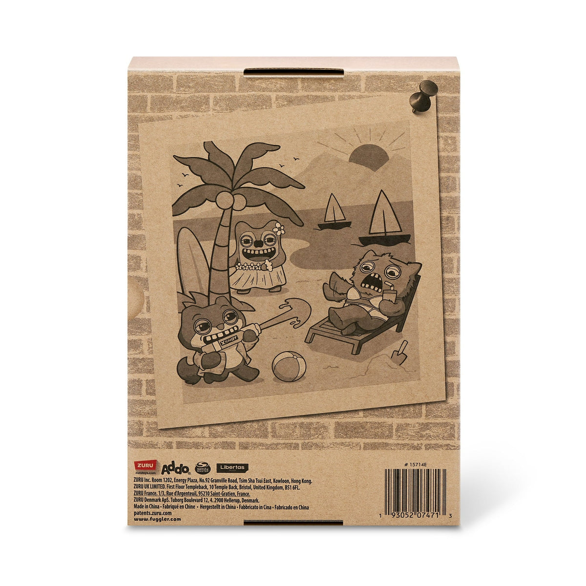 Zuru Fugglers 9 Inch Vacay Vibes - Rabid Rabbit