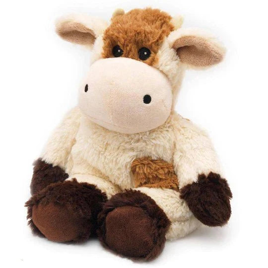 Warmies 13 Inch Brown Cow Microwavable Plush Toy