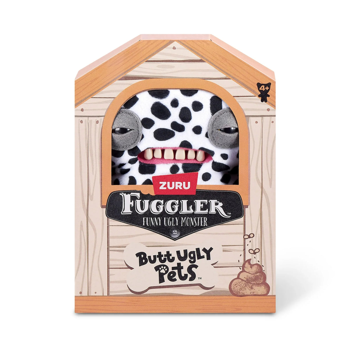 Zuru Fugglers 9 Inch Butt Ugly Pets - Annoyed Alien (Dalmation)