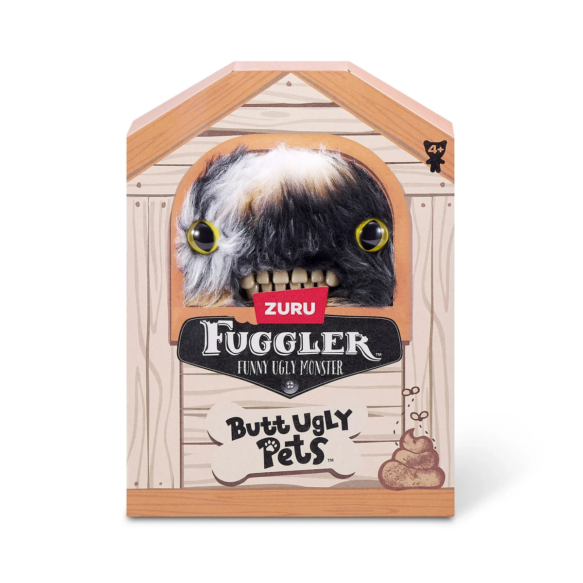 Zuru Fugglers 9 Inch Butt Ugly Pets - Cheezee (Calico Cat)
