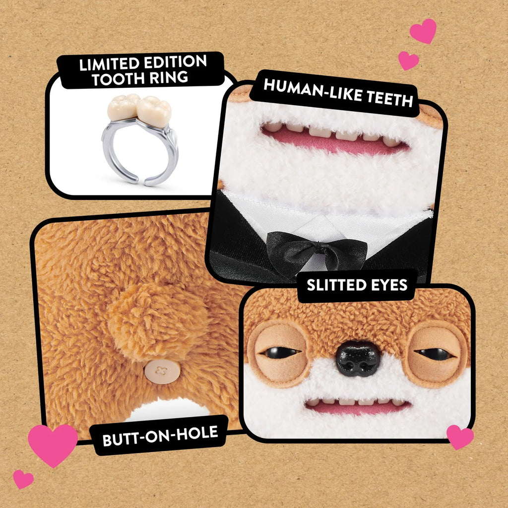 Zuru Fugglers 9 Inch Wedding Fuggs Plush Toy 2 Pack