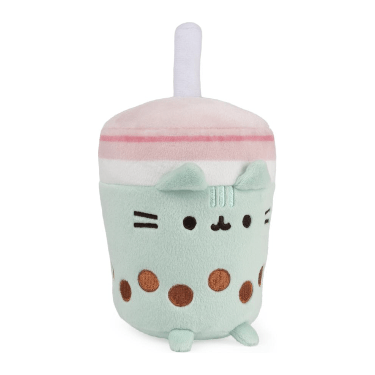 Pusheen 6 Inch Boba Tea Sips Plush Toy by GUND