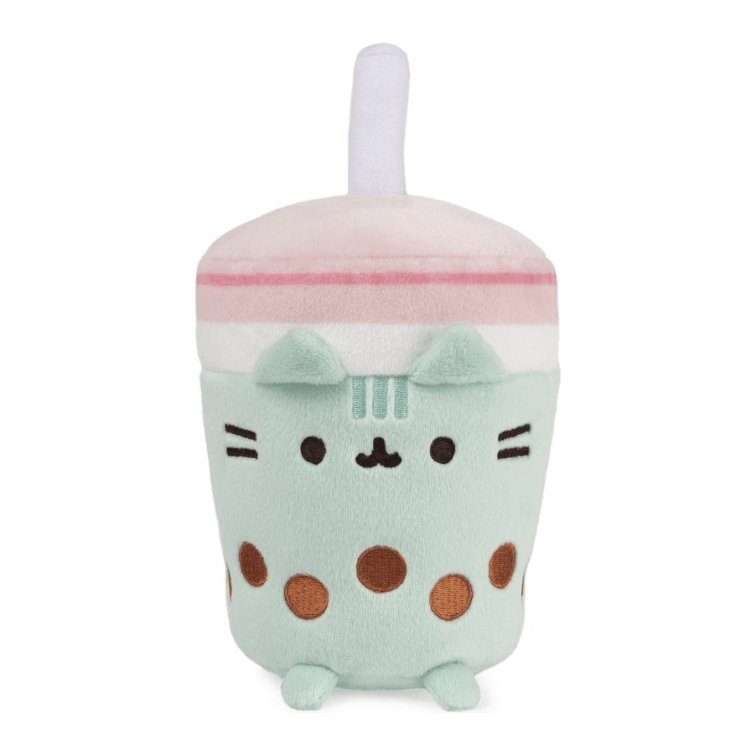 Pusheen 6 Inch Boba Tea Sips Plush Toy by GUND