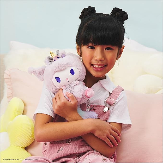 Sanrio 6 Inch Kuromi Unicorn Plush Toy by GUND