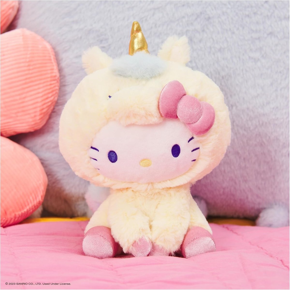 Sanrio 6 Inch Hello Kitty Unicorn Plush Toy by GUND