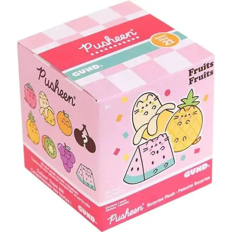 Pusheen 3 Inch Fruit Surprise Mini Plush Clip Blind Box by GUND