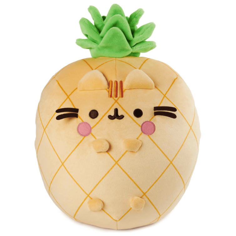 Pusheen 11 Inch Pineapple Scented Squisheen Plush Toy by GUND
