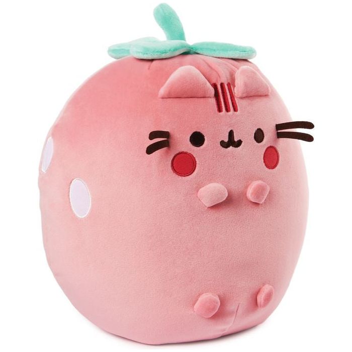 Pusheen 11 Inch Strawberry Scented Squisheen Plush Toy by GUND