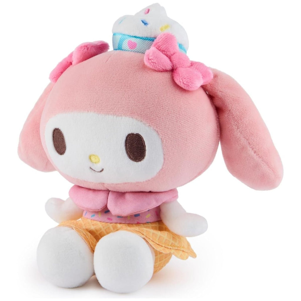 Sanrio 6 Inch My Melody Ice Cream Plush Toy by GUND