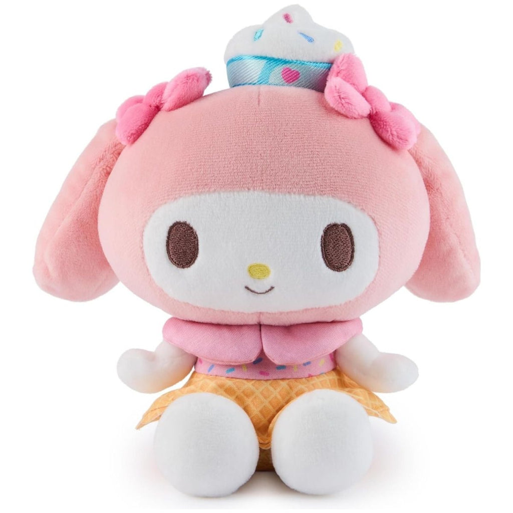 Sanrio 6 Inch My Melody Ice Cream Plush Toy by GUND