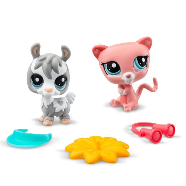 Littlest Pet Shop Gen 7 Pet Pairs Play Set - Llama #28 and Possum #32