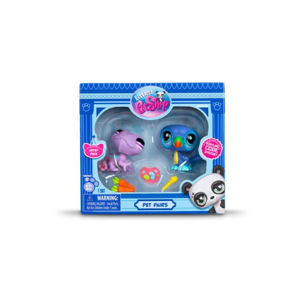 Littlest Pet Shop Gen 7 Pet Pairs Play Set - Toucan #31 and Chameleon #27