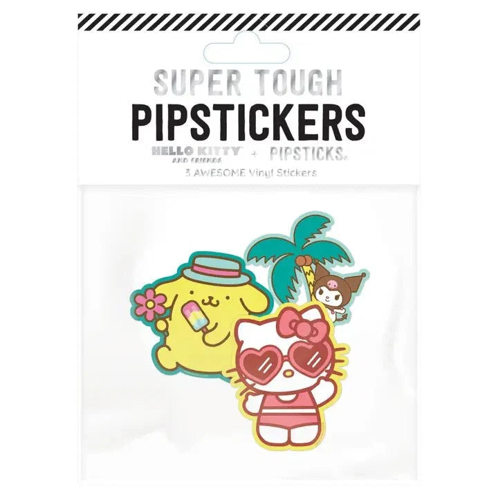 Pipsticks + Hello Kitty Summertime Vinyl Sticker Collection
