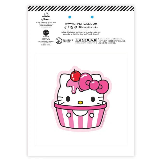 Pipsticks + Hello Kitty Milk Cart Scratch 'n Sniff Stickers