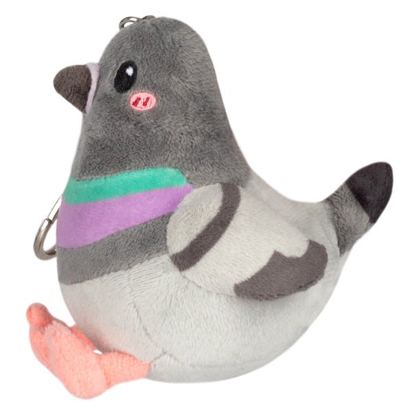 Squishable 3.5 Inch Micro Clip Pigeon Plush Toy
