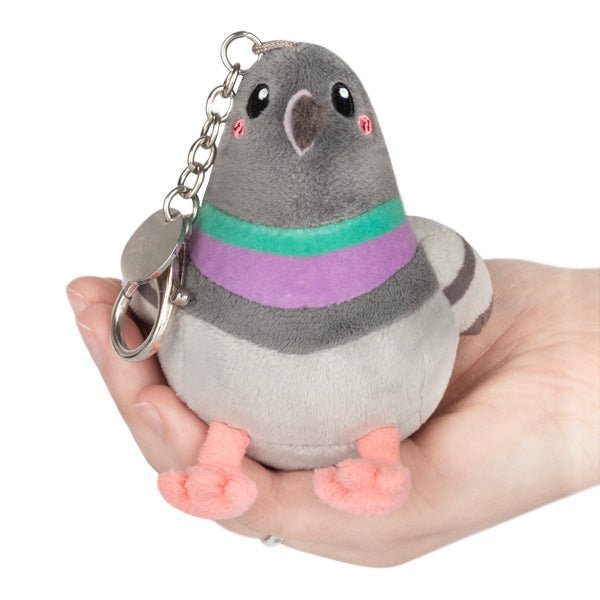 Squishable 3.5 Inch Micro Clip Pigeon Plush Toy
