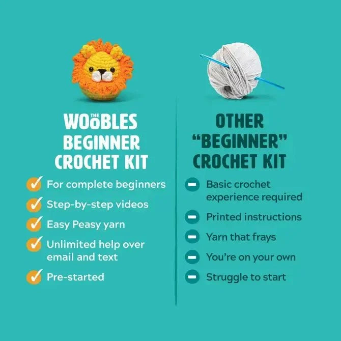 The Woobles Hello Kitty Beginner Crochet Kit